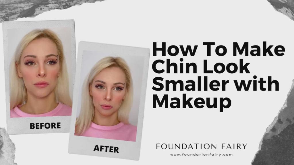 'Video thumbnail for How to Make Chin Look Smaller with Makeup'